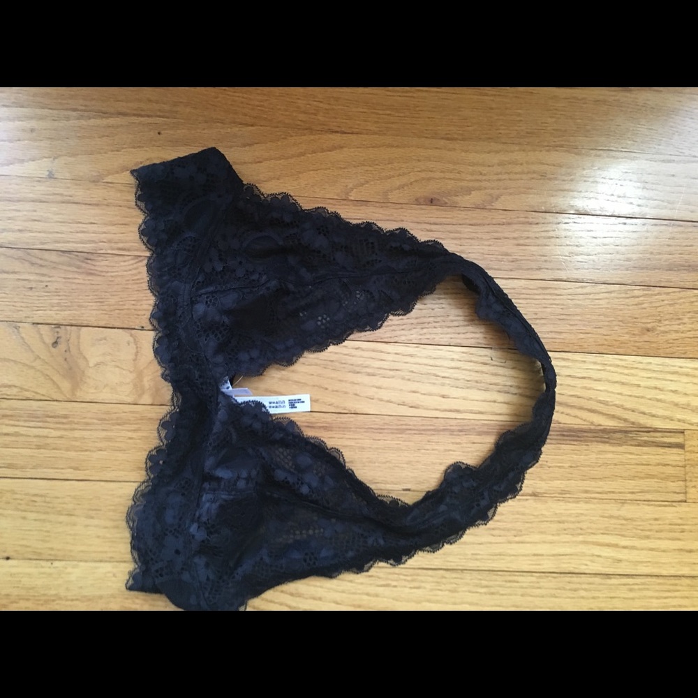 Free People halter lace bralette